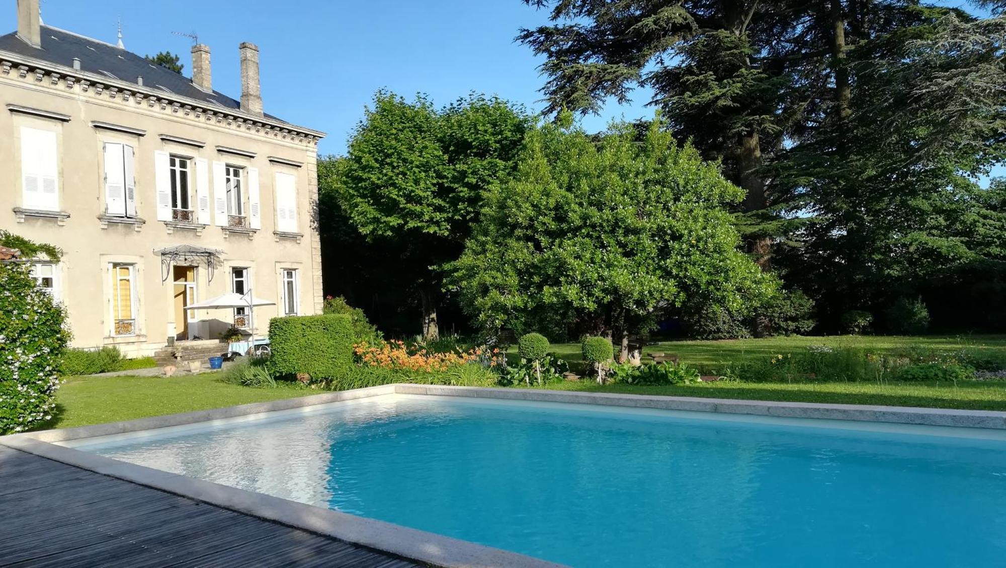 Les Palmiers Bed & Breakfast Mauves ภายนอก รูปภาพ