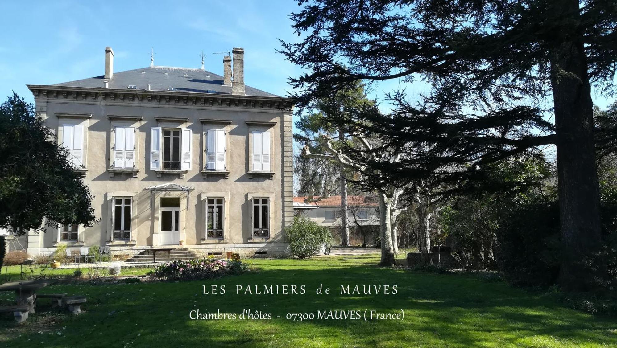 Les Palmiers Bed & Breakfast Mauves ภายนอก รูปภาพ